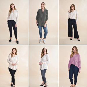 Encircled Button Up Shirt (Navy) Medium